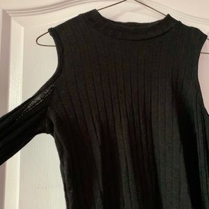 Black Long sleeved shirt.